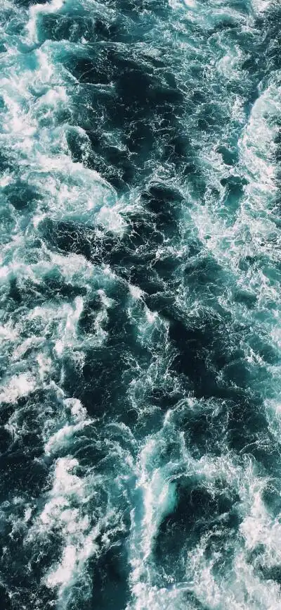 iphone 全屏高清风景壁纸 海浪背景图