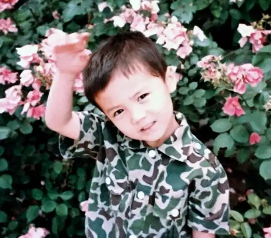 [鹿晗][分享]160208 鹿晗童年照 颜值从小棒