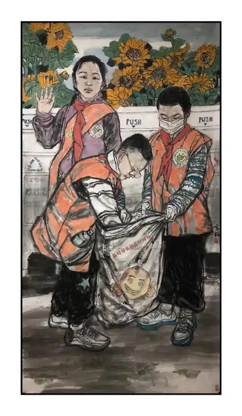 湖里区庆祝建党100周年书画展昨日开展_手机新浪福建_新浪网