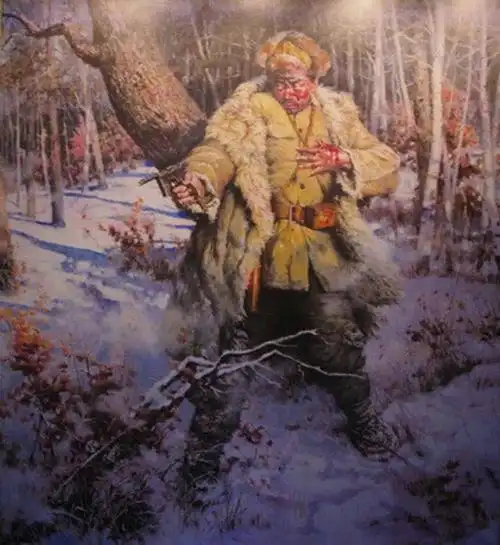 在日寇的不断围剿下,东北抗联第一路军总司令兼政委的杨靖宇在吉林蒙