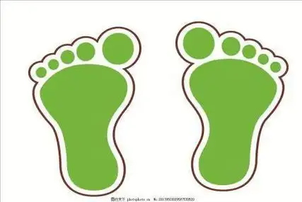 小脚丫简笔画卡通简单(简笔画图片大全) -【爱个性】