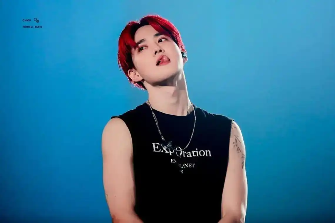 红发勉.#金俊勉 #suho #exo #舞台 #idol - 抖音