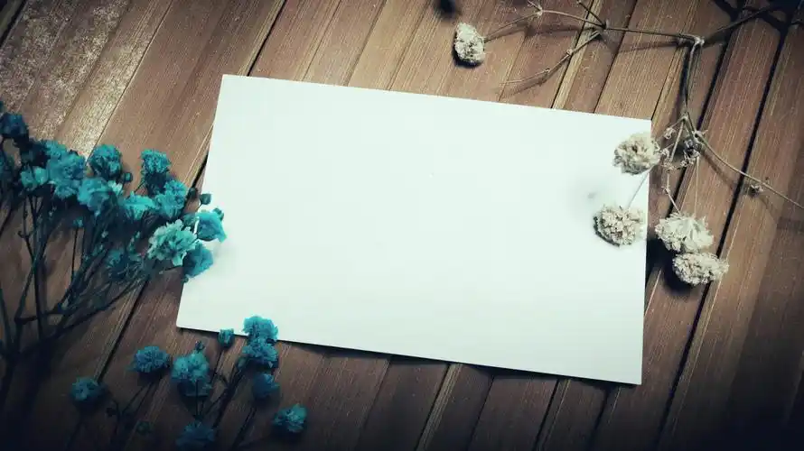 古风底图蓝白满天星手写摆拍模板