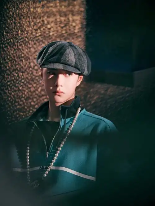 王一博复古英伦帽