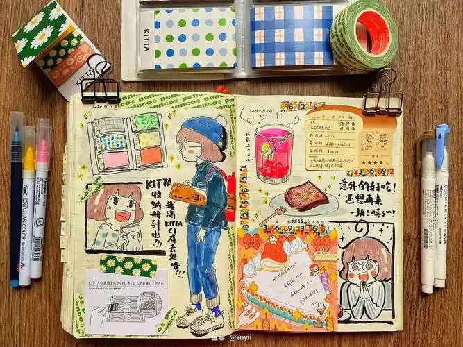 yuyii的手绘手帐202011上