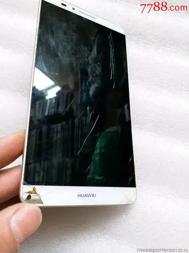 华为手机开机正常碎屏就当配件卖