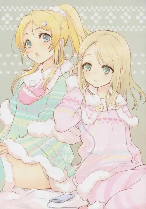 番外篇 91.动漫女生双人图片