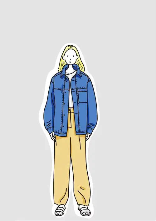 服装搭配,手绘涂鸦|插画|新锐潮流插画|冲浪里艺菲 - 原创作品 - 站酷