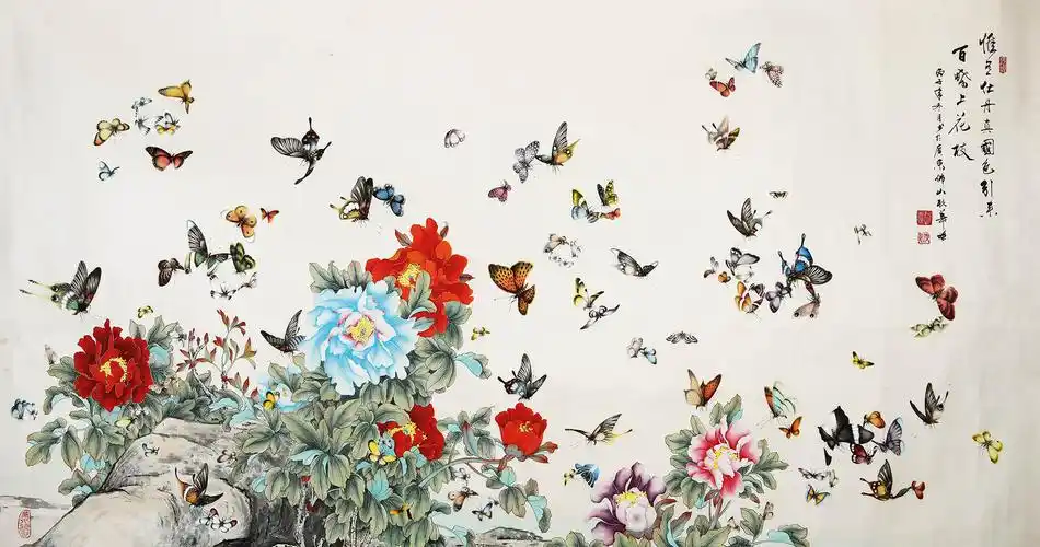 百蝶图