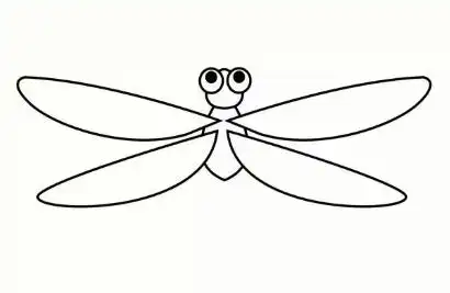 蜻蜓_蜻蜓-简笔画大全