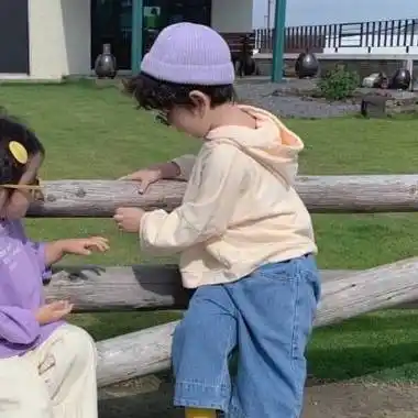 情侣头像萌娃系,精美头像-可爱美图