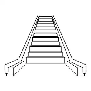 锅炉楼梯轮廓图标图片-锅炉楼梯轮廓图标素材-锅炉楼梯轮廓图标插画