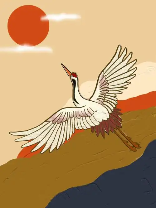 wallpaper | 古风仙鹤