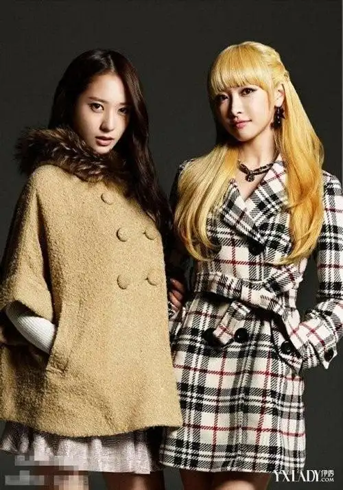 【组图】fx王道cp榴芒夫妇宋茜krystal郑秀晶演绎有爱闺蜜装