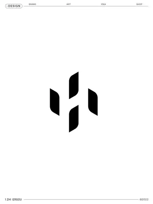 logo设计丨字母h的多样创意演变