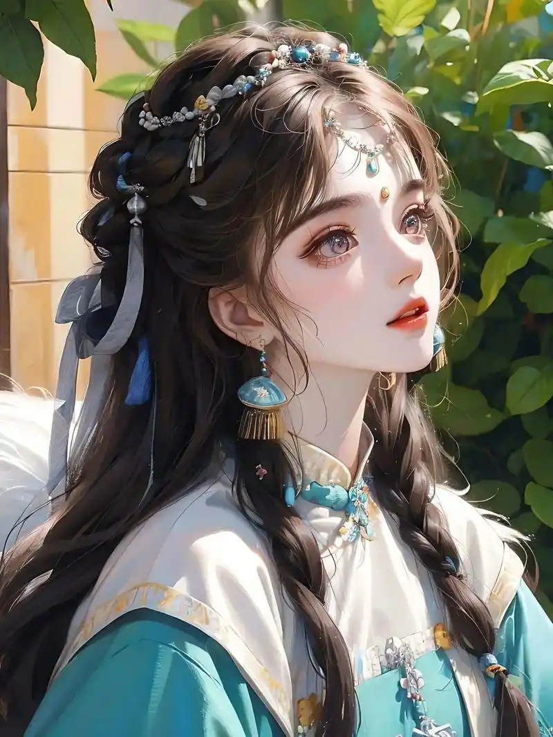 唯美女生头像系列91.遇一人,山水有逢0415 #古风 #唯美 - 抖音