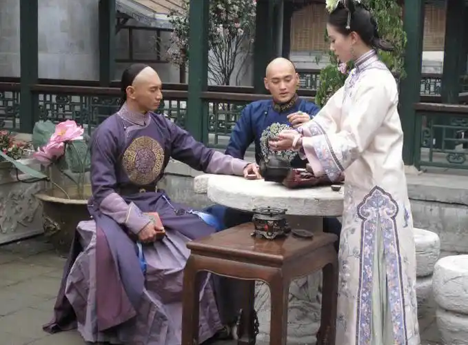 古装剧片场剧照