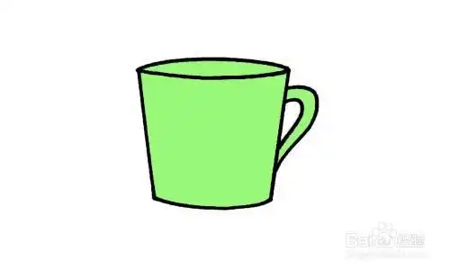 如何画出一个水杯简笔画