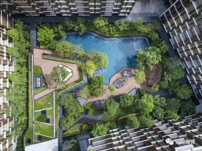 精选案例居住区景观设计景观细节