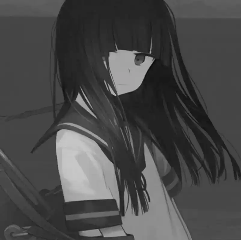 动漫丧系女头,让我偷偷丧会儿