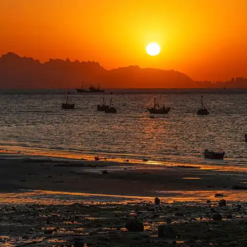 凝眸青岛西海岸新区海滨蔚蓝演绎唯美映入人们眼帘的可是童话