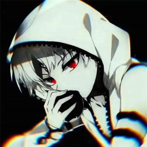 二次元头像男高冷帅气黑暗系_男生动漫头像_头像屋