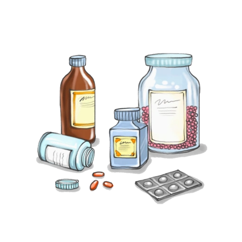 卡通药瓶图片大全