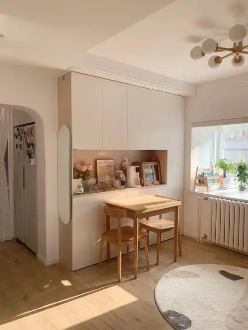 55平,每个空间感觉都挺宽敞的,这期就来分享下小户型装修显大的几点