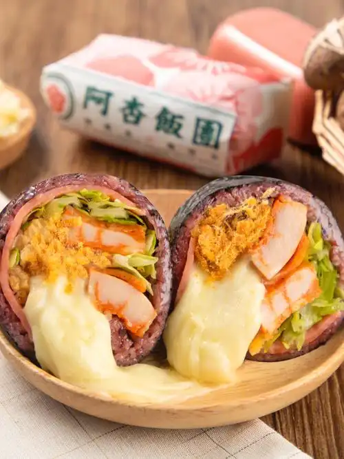 治愈系美食阿杏饭团颜值与美味并存