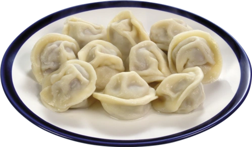 24节气立冬吃饺子插画共有