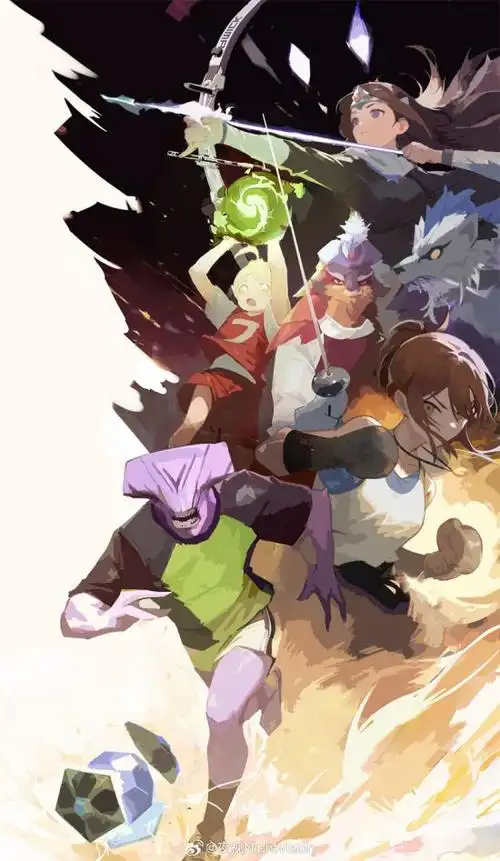 刀圈画师提笔生花为亚运应援_玩家原画_游久网dota2.uuu9.com