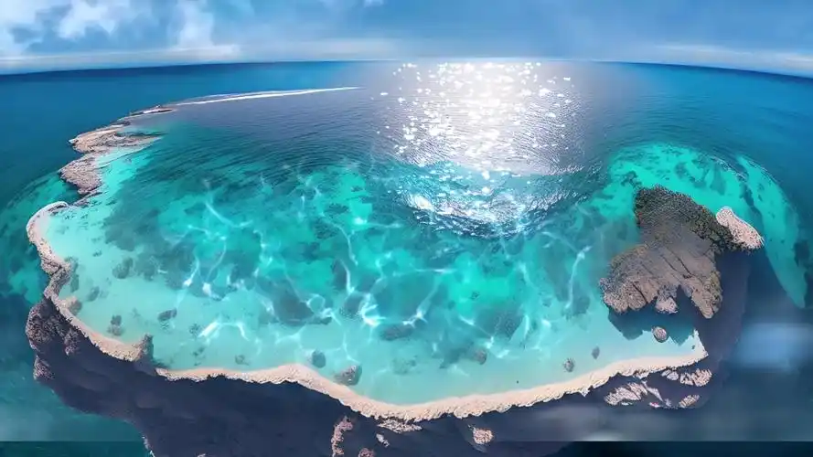 日光洋流#治愈系风景#唯美意境#海洋