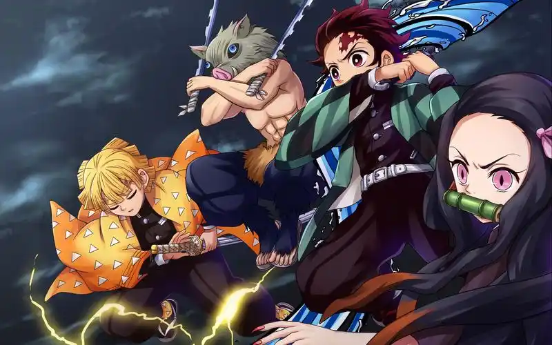 每一帧都是壁纸第2期鬼灭之刃多角色合集祢豆子是我的剩下的你们随便