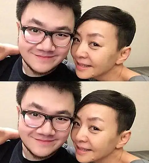 有种躲避式长大叫宋丹丹儿子,看清宋丹丹25岁旧照:真亲生的?