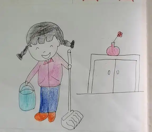 铃兰(3)班绘画日记之五一专刊_劳动_妈妈_图文