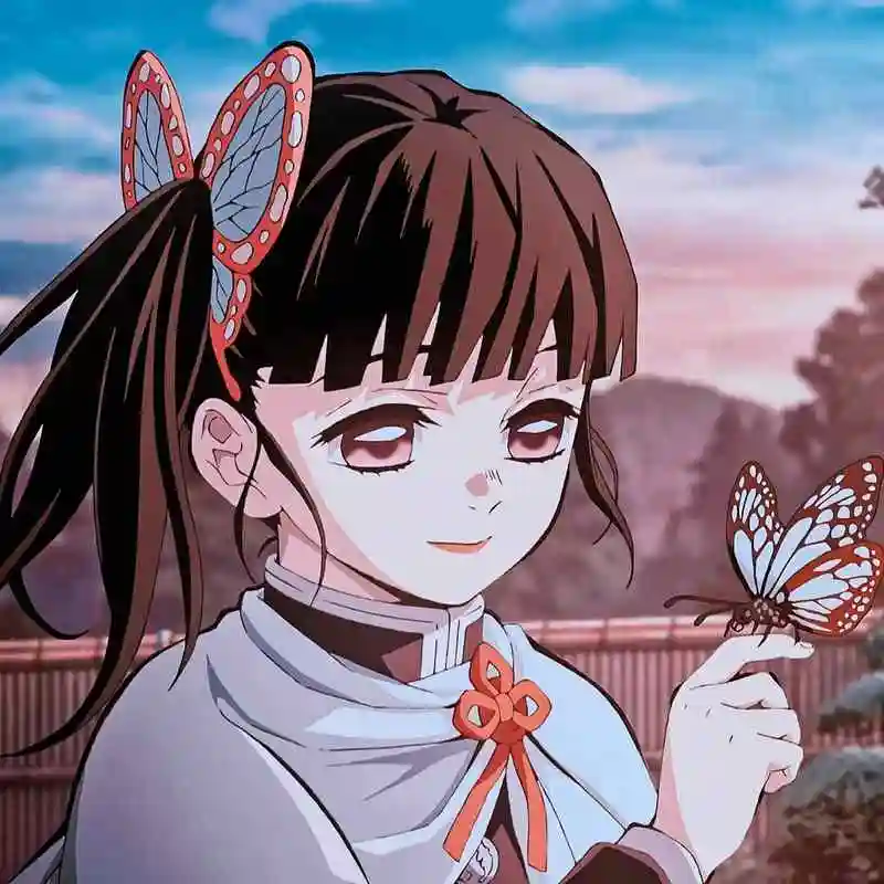 「第145期」动漫女头:鬼灭之刃 栗花落香奈乎无水印女生头像