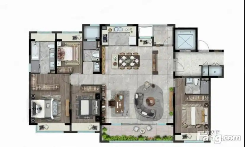 雅居乐物业一梯一户大平层精装交付新北飞龙雅居乐璟尚雅宸