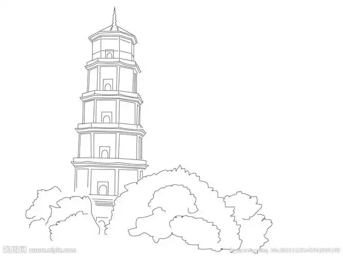 福州白塔设计图__建筑设计_环境设计_设计图库_昵图网nipic.com