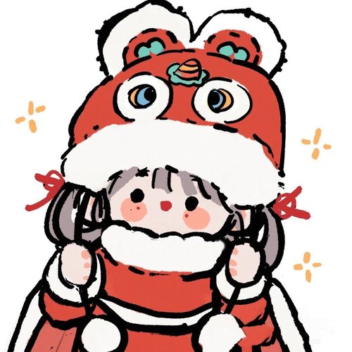 龙年新款q版头像定制送好友闺蜜情侣纯手绘简笔画手工装饰画壁画