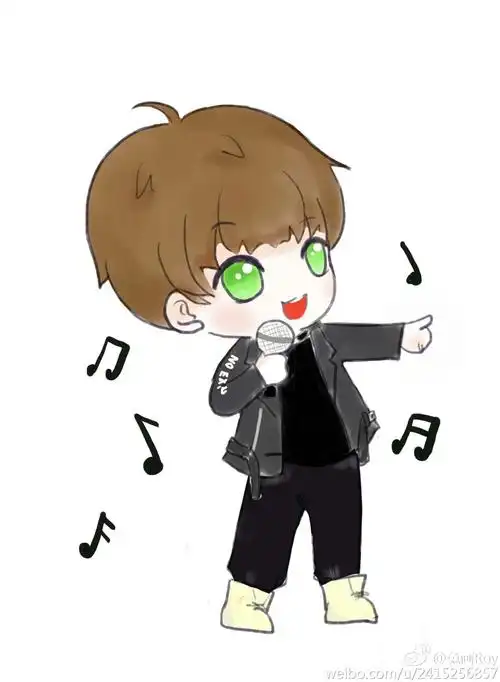 王源卡通形象cr:logo