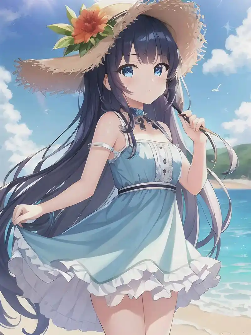 唯美二次元美少女高清壁纸