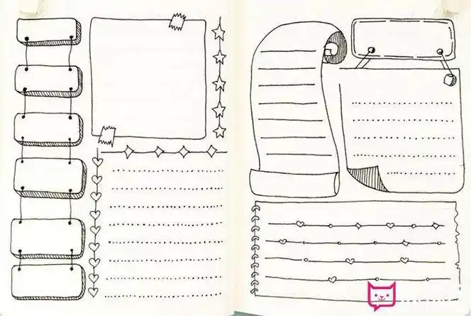 的手抄报版面设计图大全手抄报设计如此简单9张用a2纸画关于交通安