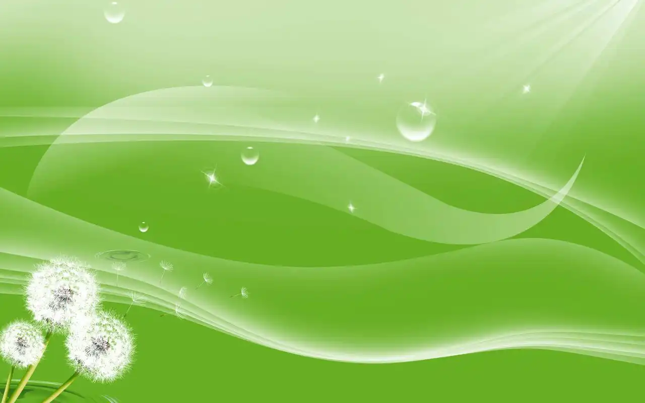 绿色清爽背景