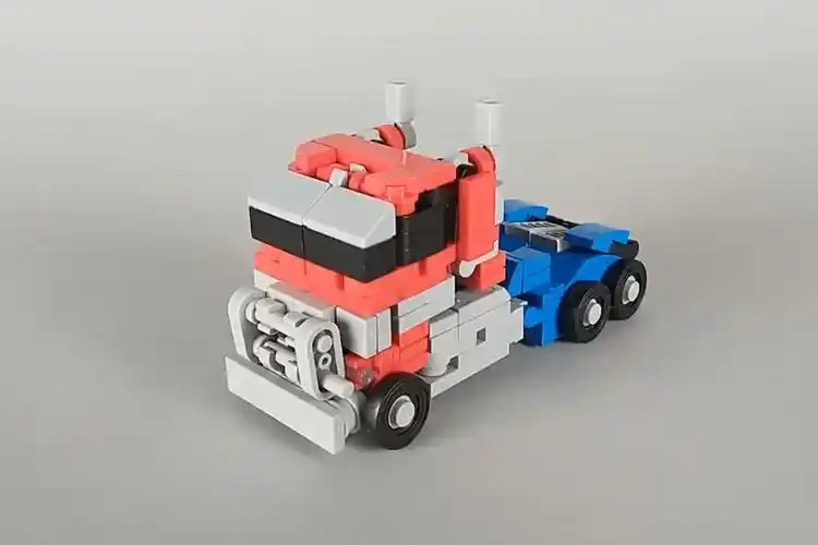 乐高变形金刚超能勇士崛起擎天柱moc