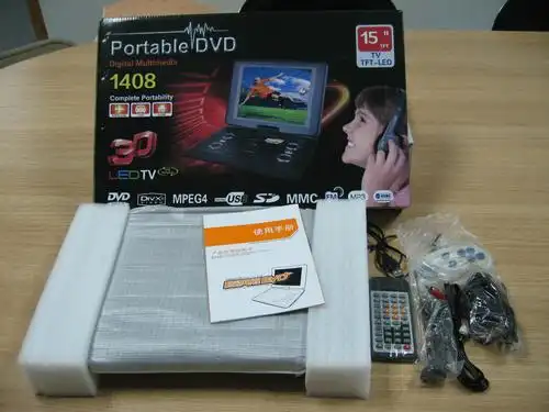 厂家直销 中性王牌 高清便携式移动dvd 带游戏多功能 质量保证