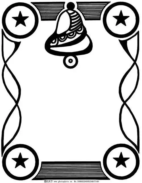 手绘海报点缀简笔画