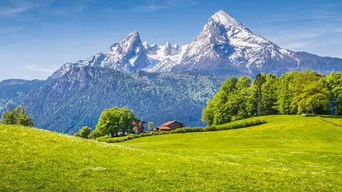 优美的高山风景,高清图片,电脑桌面-壁纸族