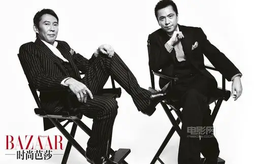 《爱》的导演钮承泽以及华谊兄弟总裁王中磊登上时尚杂志二月刊,他们