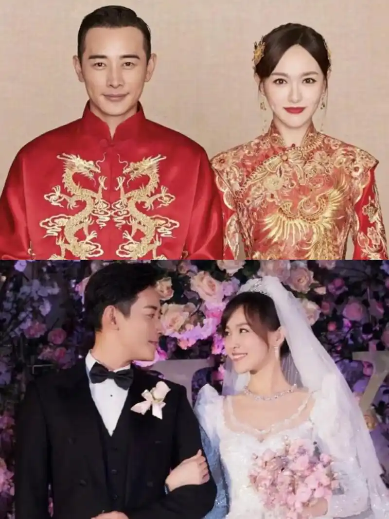 明星结婚照,你更喜欢哪对?[温暖]