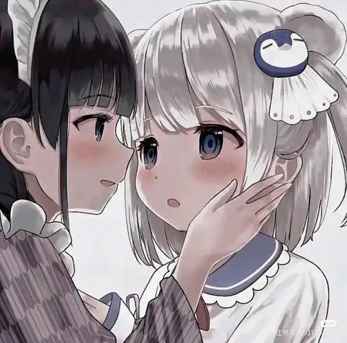 霸气可爱闺蜜二人组头像